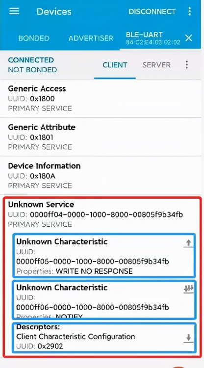 低功耗蓝牙开发 调试APP(nRF Connect、BLE调试助手、LightBlue) 云里物里