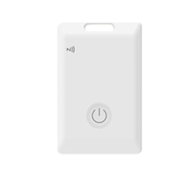 可充电蓝牙定位卡牌 蓝牙室内定位胸牌MWC01