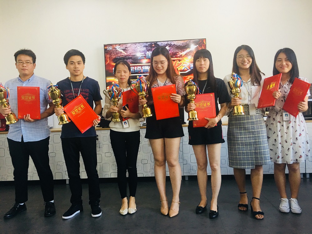 云里物里2018年第二届销售业绩PK大赛总结暨颁奖典礼顺利举行