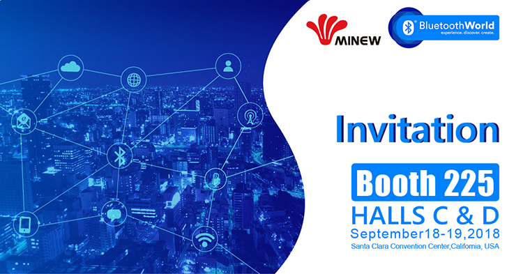 2018蓝牙世界大会Minew与您相约
